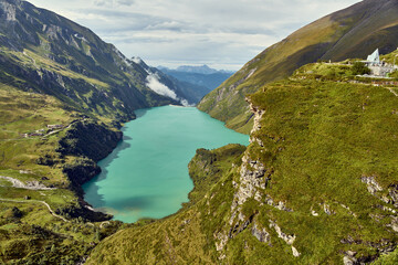 The Mooserboden Reservoirs in the Hohe Tauern National Park