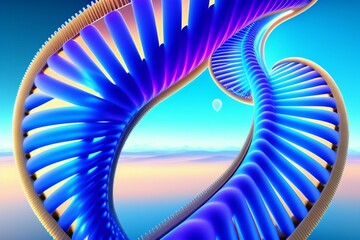 DNA sequence double helix mutation blue genetics