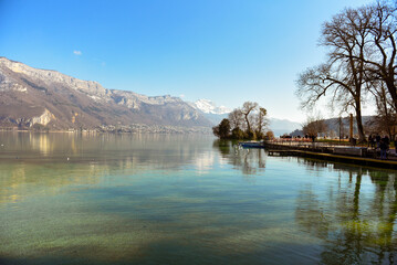Fototapeta premium Lake of Annecy