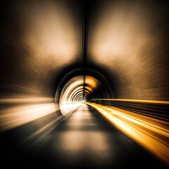 subway tunnel, generative AI 