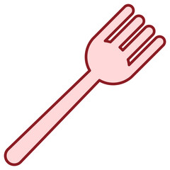 fork kitchenware icon