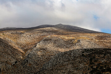Fototapeta na wymiar landscape on Amorgos 