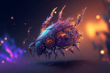Spirit animal - Beetle, Generative AI