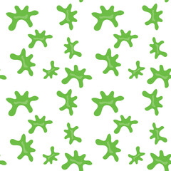 Seamless pattern of paint spots