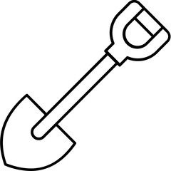 Digging tool Vector Icon

