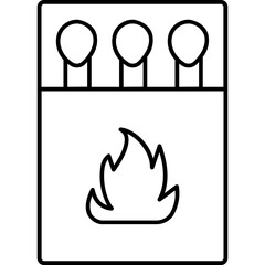 Matchbox Vector Icon

