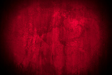 Old wall texture cement black red  background abstract dark color design are light with white gradient background.