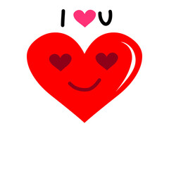 Heart Emoji, Heart emoticon, Heart Sticker, Love Sticker,