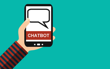 Chatbot auf dem Smartphone