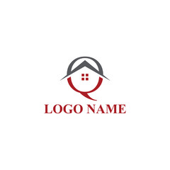 House Q logo vector design