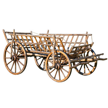 Wooden cart