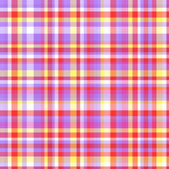 Colorful checkered pattern. Seamless abstract texture with many lines. Geometric wallpaper with stripes. Print for flyers, shirts and textiles. Doodle for design