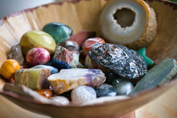dried gemstone structure zen healing different diverse diversity esoteric fancy multiple school teaching marble