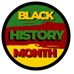 Black History Month Icon