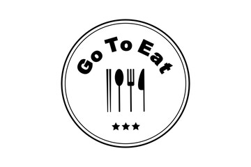 Go To Eatのイラスト(png)