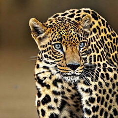 Obraz premium A generated leopard