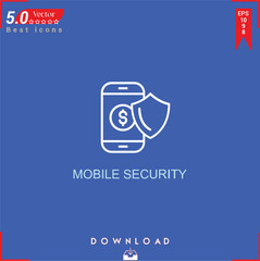 MONEY icon vector on blue background. Simple, isolated, flat icons, icons, apps, logos, website design or mobile apps for business marketing management,
UI UX design Editable stroke.EPS10