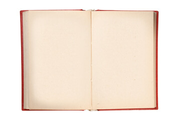 Old book blank pages