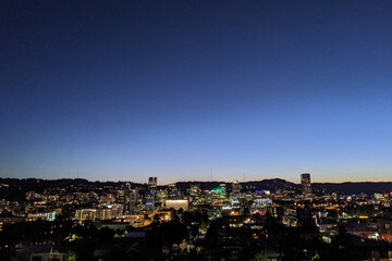 Night Skyline of Portland, Oregon