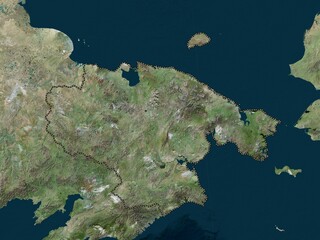 Chukot, Russia. High-res satellite. No legend