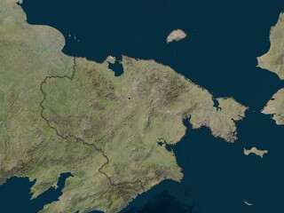 Chukot, Russia. Low-res satellite. No legend