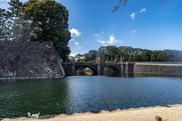 皇居二重橋濠