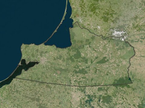 Kaliningrad, Russia. Low-res satellite. No legend