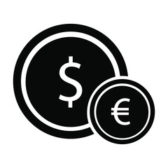Change, currency, dollar icon