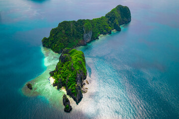 ile paradisiaque et tropical aux Philippines, Asie