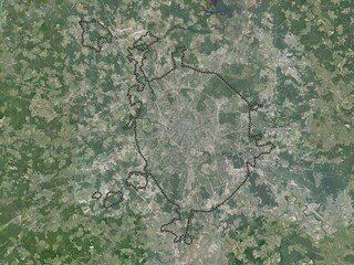 Moscow City, Russia. High-res satellite. No legend
