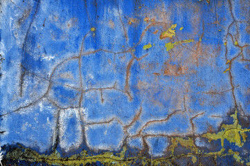 Obraz na płótnie Canvas parede de cimento rustica, parede deteriorada