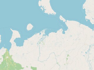 Nenets, Russia. OSM. No legend