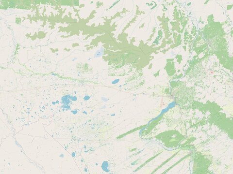 Novosibirsk, Russia. OSM. No legend