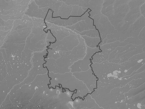 Omsk, Russia. Grayscale. No legend