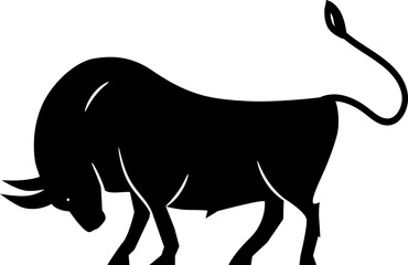 Bull Logo Design vector animal farm meat design