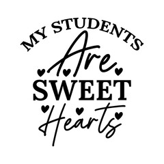 My Students Are Sweet hearts