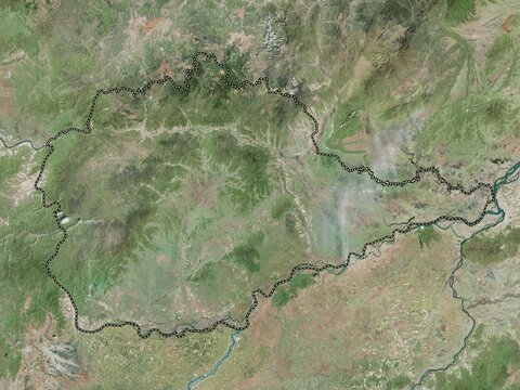 Yevrey, Russia. High-res satellite. No legend