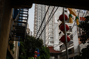 Photographie de rue dans la ville de Manille axu Philippines, Asie