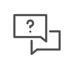 Teamwork and business management icon outline and linear vector.