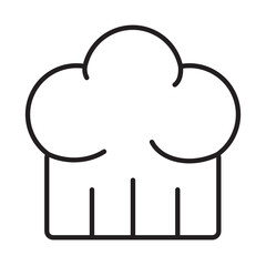 CHEF'S HAT design vector icon
