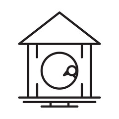 Painting Gallery design vector icon