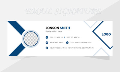 Stylish Email signature. creative and modern email signature.
