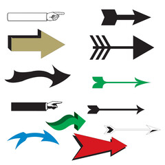 set of arrows