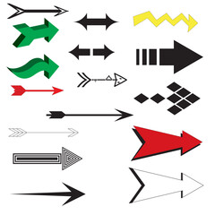 set of arrows