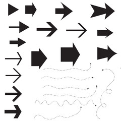 set of arrow