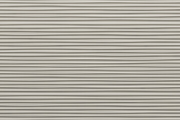 White corrugated metal texture surface or galvanize steel background, 3d rendering