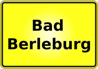 Stadteingangsschild Deutschland Stadt Bad Berleburg