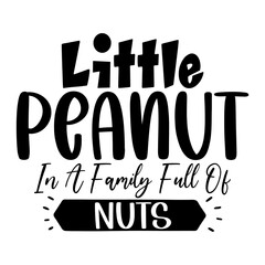 Little Peanut in a Family Full of Nuts