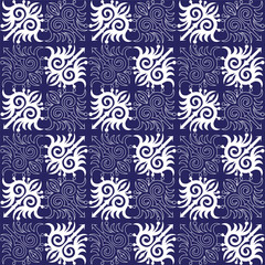 Aceh, Sumatera Utara Indonesia Batik Traditional - Vector