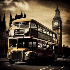 Foto op Canvas england bus © ch3r3d4r4f43l